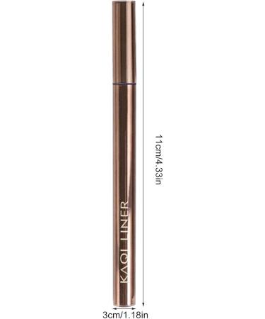  Moageme Liquid eyeliner pen | Waterproof and quick-drying liquid eyeliner pencil for colored eyes black/brown/blue/purple for women and girls - Buy Online on GoSupps.com