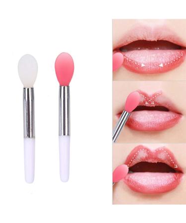Silicone Lip Brush Set - Exfoliating & Applicator Tools (4pcs) - Buy Online on GoSupps.com