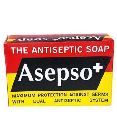Asepso Original Antiseptic Soap 80g UK (6 Bars)