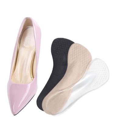 3 Pairs Insoles Shoe-pad Women's Shoe Cushions Shoe Inserts Heels for Women Mules for Women Heels Glass Wax Burner Cushions Pads Arch Inserts Shoe Pads Summer Shoes Miss