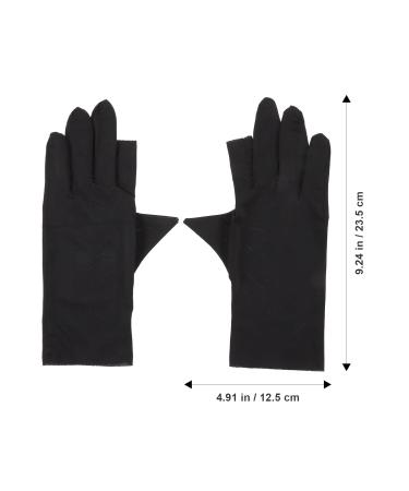 POPETPOP 4 Pairs Nail UV Gloves UV Protection Gloves Salon Nail Art Hand Skin Protective Gloves - Buy Online on GoSupps.com