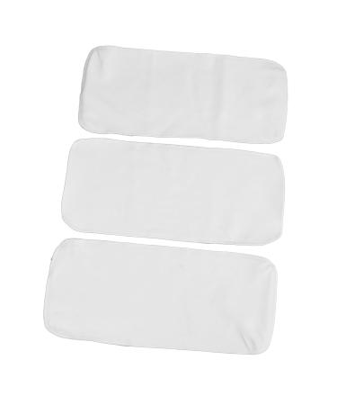 3-Piece Castor Oil Pack Set | Unbleached Flannel Reusable Pads for Better Absorption & Liver Care | 18x40 cm Healing Solution - Buy Online on GoSupps.com