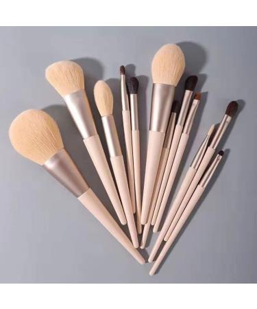 DFHBFG 12-Piece Loose Powder & Eye Shadow Brushes Set | Complete Beauty Tools for Flawless Makeup - Buy Online on GoSupps.com
