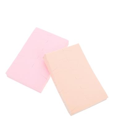 FRCOLOR 2 Sets Triangle Puff Wedges Powder Puff Facial Makeup Removal Sponge Blending Applicator Puff Blending Sponges for Makeup Foam Sponge Loose Puffs Hydrophilic Polyurethane Make up