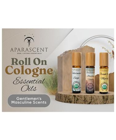 Men's Frank & Myrrh Essential Oil Natural Cologne Roll-On & Aromatherapy - Scents of Sweet Tobacco Vanilla Spicy Wood & Incense - Essential Oils for Men. Gentlemen's Scent - Buy Online on GoSupps.com