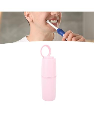 Versatile Toothbrush Holder & Toothpaste Storage Travel Case - Lightweight & Portable for Business & Outdoor - Pinkish - Buy Online on GoSupps.com