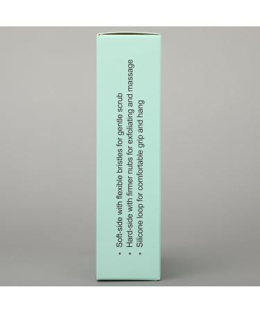 Hience Silicone Body Brush | Non-Slip Bathing & Massage Brush for Peeling Cellulite & Gentle Scrubbing - Gray - Buy Online on GoSupps.com