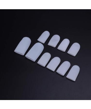 HEALLILY 5 Pairs Thick Corn Cushions - Premium Silicone Toe Pads for Corns, Blisters, and Toe Protection - Buy Online on GoSupps.com