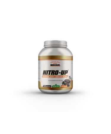 Nitro-Up Hydrolyzed Whey Isolate Protein Infused with BCAAs EAAs and Digestive Enzymes (Cookies & Cream 5 Pound) Cookies & Cream 5 Pound