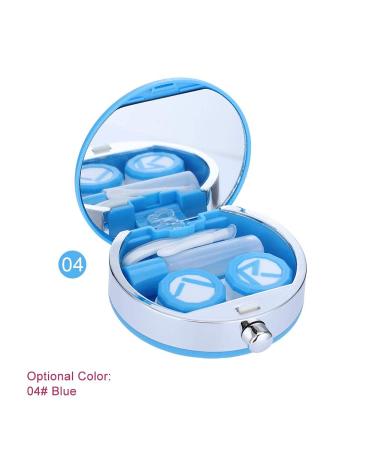 Buy Contact Lens Travel Kit - Mini Holder & Eye Care Case Set for Daily Use (Black) | International Shipping Available - Buy Online on GoSupps.com