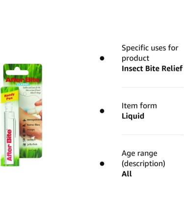 AfterBite Classic 14ml - Fast-Acting Insect Bite Relief Handy Pen - Buy Online on GoSupps.com