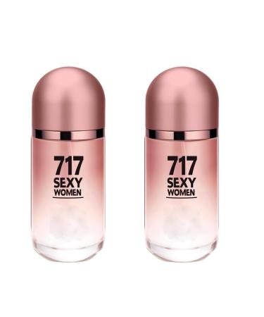 Women Perfume 717 Sexy Women Eau de Parfum Natural Spray Elegant Scent Fragrance for all Skin Types 3.3 Fluid Ounce 717 Sexy 3.4 Fl Oz (Pack of 2)