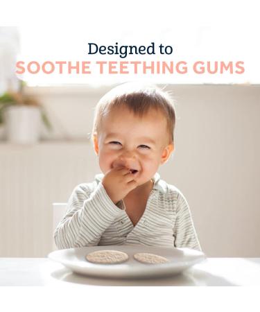 Gerber Organic Gentle Teething Wafers - Blueberry Apple Beet - 1.7oz (12 Count) - Buy Online on GoSupps.com