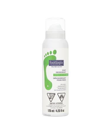 FOOTLOGIX Foot Deodorant Spray  4.23 Fl Oz