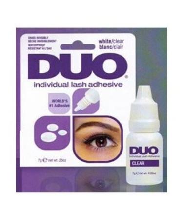 Duo Individual Lash Adhesive Clear 0.25 Ounce by Duo