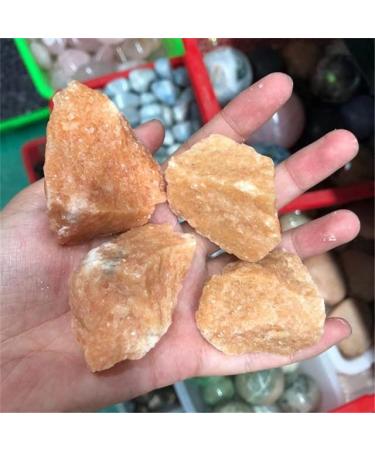 Crystals Stone Natural Rough Gemstone of Red Raw for Decoration - (Color: Red Size: 3-5cm)