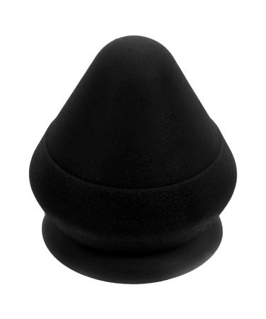 Beavorty massage ball with suction cup wall bracket Back massage gauge muscle node back pain relief device self -controlled pressure massage therapies for neck shoulders feet legs black