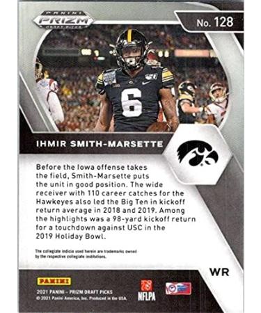 2021 Panini Prizm Draft Picks #128 Ihmir Smith-Marsette RC Iowa Hawkeyes NFL Football Card NM-MT - Buy Online on GoSupps.com