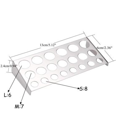 Stainless Steel Tattoo Ink Cup Holder Stand for Tattoo Machine Supply - Buy Online on GoSupps.com