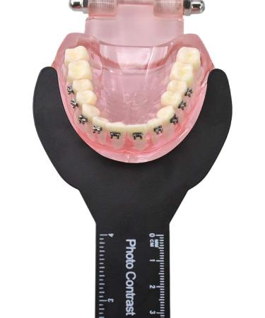 6Pcs Dental Photo Contrast Black Background Board - Autoclavable Orthodontic Cheek Retractors - Buy Online on GoSupps.com
