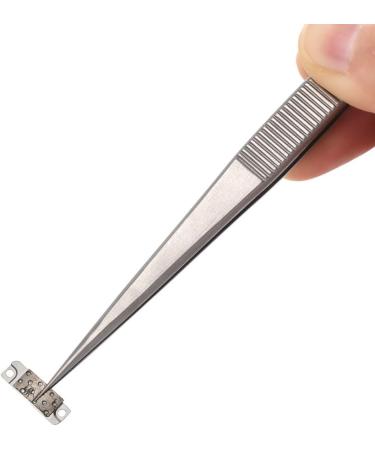 7 Long Stainless Steel Precision Tweezers - Fine Tip for Jewelry Watchmaking & Electronics - International Shipping Available - Buy Online on GoSupps.com