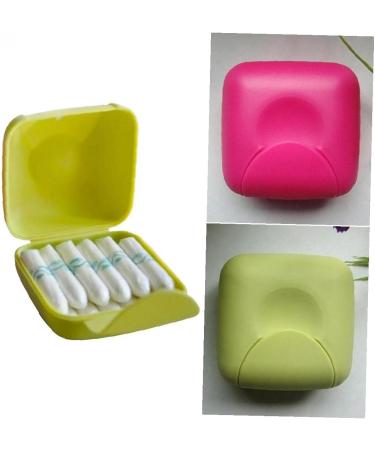Portable Tampons Box for Women | Travel Sanitary Napkin Case | Random Color Storage Holder - Buy Online on GoSupps.com