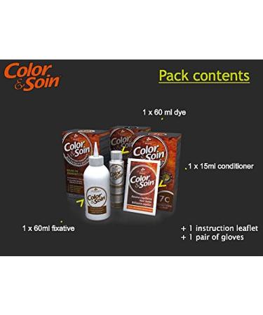 Color & Soin Permanent Hair Color - 4B Chestnut Brown | Buy Now for Vibrant & Nourished Hair | International Shipping - Buy Online on GoSupps.com