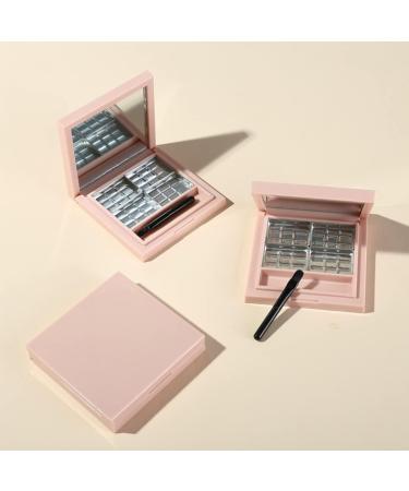 FOMIYES 4 Pcs Highlighters Eyeshadow Empty Cases Pink Empty Eye Shadow Pallet Palette Air Conditioner Square 1 count (Pack of 1) Pinkx2pcs - Buy Online on GoSupps.com