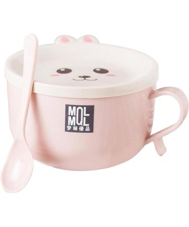 Instant Noodle l Rabbit Stainless Steel Noodle ls Ramen Noodle l with Handle Large Soup l Microwave Dishwasher for Kitchen