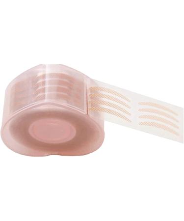 Double Eyelid Tape Eyelid Strips Invisible Double Eyelid Lift Strips Instant Eyelid Stickers Invisible Double Sided Tape Eyelid Lift Eyelid Tape Skin Tone Big Eye Tools with Fork Rods Tweezers