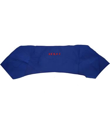 Shoulder Heating Pillow Massager | Heated Wrap Trousers | Vibration Massage for Pain Relief | Adjustable Elastic Cushion in Blue - Buy Online on GoSupps.com