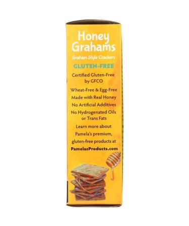 Pamela's Products Graham Crackers Honey 7.5 oz (Pack of 2) - Gluten-Free Snack - Buy Online on GoSupps.com