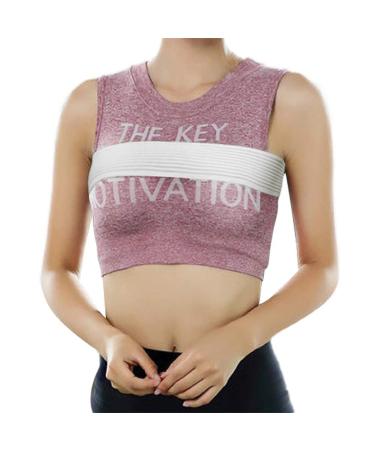 Breast Implant Stabilizer Band | Elastic Compression Strap for Augmentation & Sports | Chest Support Wrap (White - Buy Online on GoSupps.com