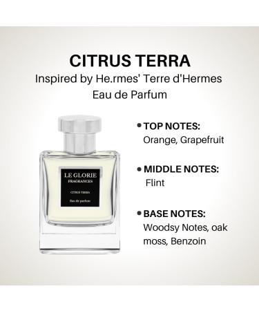Inspired by Terre d'He.rmes Citrus Terra EDP Long Lasting 12-14 Hours Perfume Spray for Men Unisex All Skin Types Cruelty Free - 0.33 oz 10ml Inspired by Terre d'he.rmes 0.33 Fl Oz (Pack of 1) - Buy Online on GoSupps.com