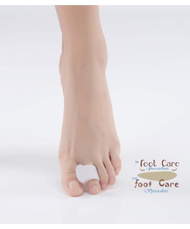 Toe Separators - Pack of 2 Gel Toe Spacers for Bunion Relief Overlapping Toes & Hammer Toe | Unisex Solution - Buy Online on GoSupps.com