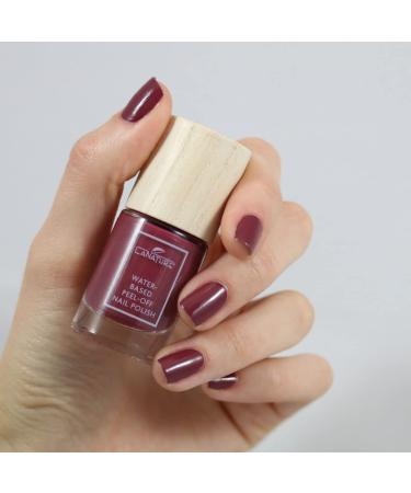 LaNature Water-Based Nail Polish - Vegan Dark Red-Purple Peel-Off - Purple Lupine 10ml - Eco-Friendly International Shipping - Buy Online on GoSupps.com