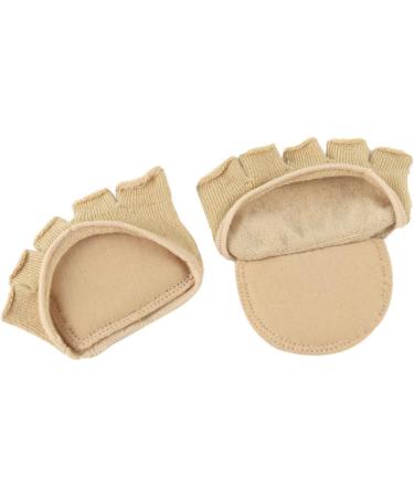 FOMIYES Fingerless Socks for Women - 3 Pairs Seamless Toe & Forefoot Pads for Heels - Toeless Cushion Liners & Toe Cover Sox - Buy Online on GoSupps.com