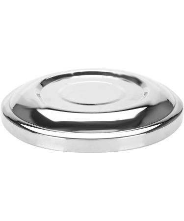 Bowl with Lid Stainless Steel Mens Beard Soap Dish Mug Container - Buy Online on GoSupps.com