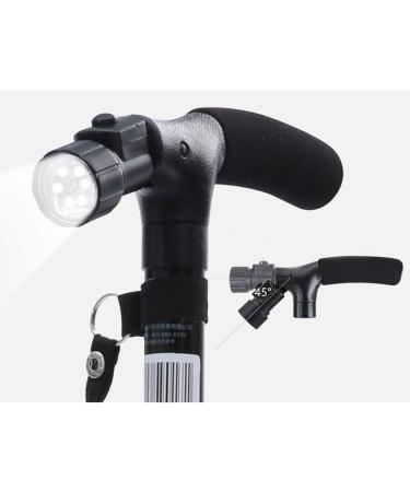 Canes Solid Wood Walking Stick Walking Stick for rollator Folding Walking Stick Canes -Leg Base Adjusted Height-Telescopic Disability Medical Aid Elderly Crutches Aluminum Anti-Skid Walker with - Buy Online on GoSupps.com