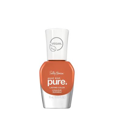 Sally Hansen Good.Kind.Pure Vegan Nail Color  Carrot Cake - 0.33 fl oz (Pack of 1)