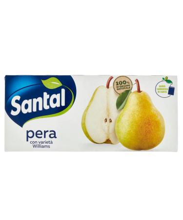 Parmalat Santal Pear Pear juice Fruit juice Soft drink Brik 3 x 200 ml
