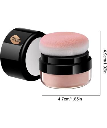  Teksome Powdered | Soft Air Cushion Powder with Puff | Fine Makeup Powder for Natural Matte Korean Plain Teksome Look - Buy Online on GoSupps.com