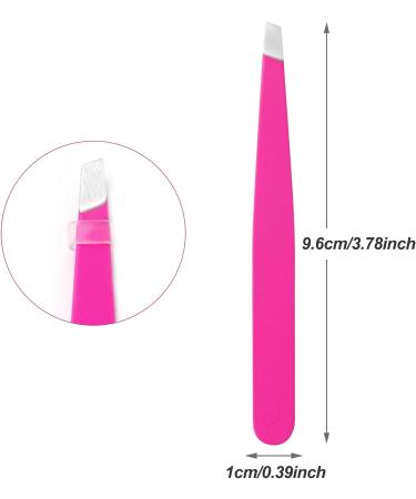 Sularpek Stainless Steel Slant Tweezer - Precision Eyebrow & Facial Hair Remover Set for Women and Men - Buy Online on GoSupps.com
