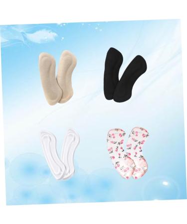 4 Pairs Half Shoe Pads - Banya Cap Gel Heel Inserts for High Heels | Comfortable Footwear Clips & Half Insoles - Buy Online on GoSupps.com