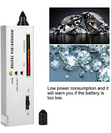 Moissanite Jewelry Diamond Tester with LED Indicator for Novice & Expert | Colorless Moissanite Detector Pen - Buy Online on GoSupps.com