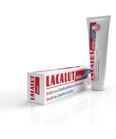 Lacalut Active Toothpaste 100ml | Strengthen Gums & Effective Dental Care | Buy 3 for Optimal Results - International Shipping Available - Buy Online on GoSupps.com