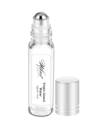 | Luxury Inspired Fragrances | Pure Uncut 10ml Roll On | Mens Collection | Designer Type Oil | Perfume Oil | Body Oil | Gift | Travel Roller Bottle (Virgin Island Water (Type))