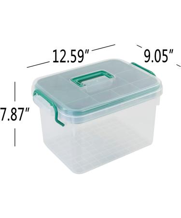 Idomy Lockable Medication Box - Family First Aid Organizer - Buy Online on GoSupps.com