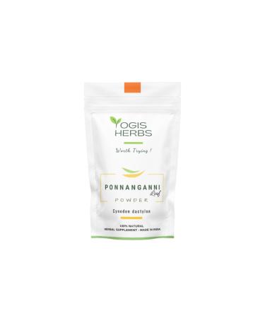 Ponnanganni Leaf Powder (Sessile joyweed) Holistic Health Supplement for Eye Skin Bone and Immune Wellness | Natural Detox Aid -100 GMS (3.5 oz)