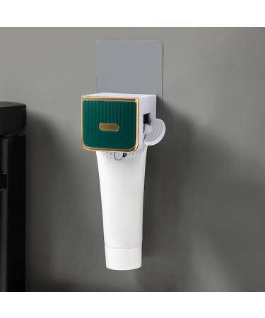 Convenient Toothpaste Squeezer Wall-Mounted Toothpaste Dispenser Cream Tube Squeezer Plastic Material for Lazy People White - Buy Online on GoSupps.com